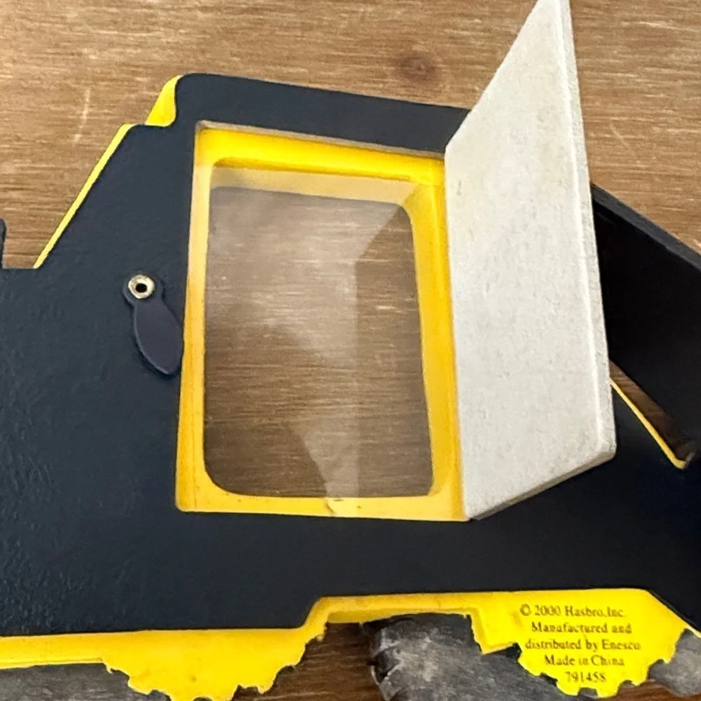 Tonka Front Loader Picture Frame 2.25 x 3.25 Vtg 2000 Enesco Hasbro